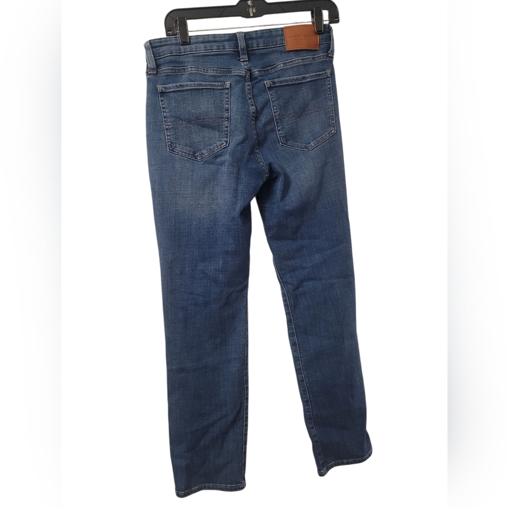 Lucky Brand Blue Distressed Jeans Size 8/29  Ankle - Picture 2 of 7